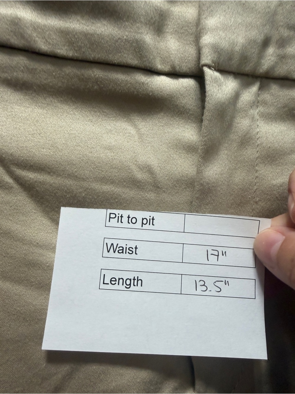 Aritzia Sunday Best Rider Skirt Tan - Picture 10 of 10